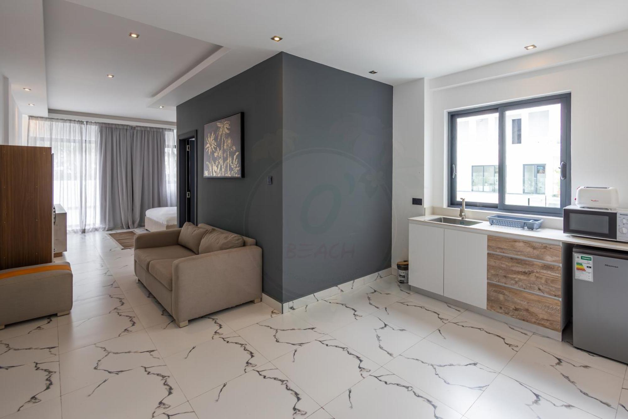 O'Beach Boutique Studios Flic en Flac Exterior foto